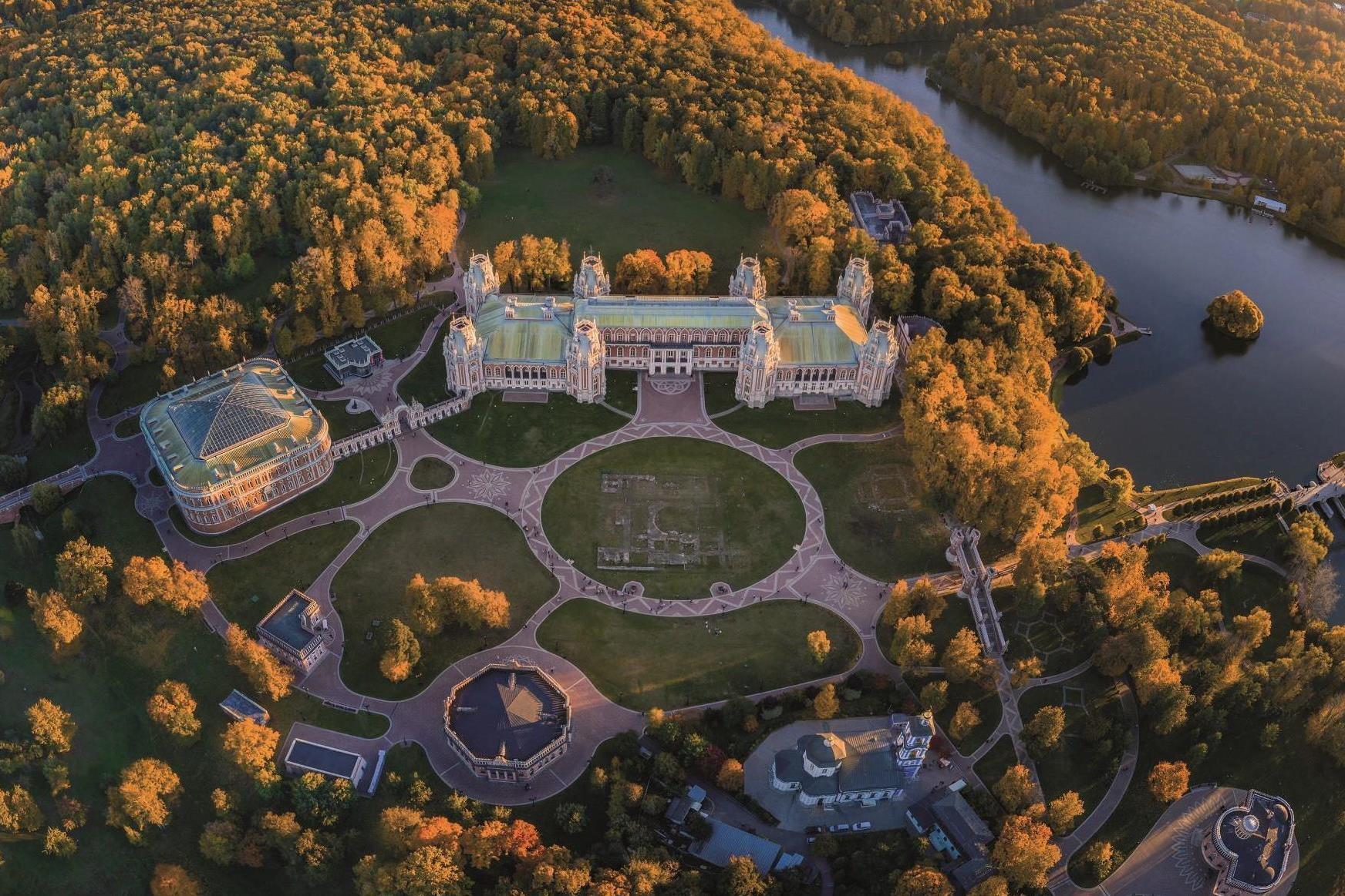 Парк Царицыно Москва дворец