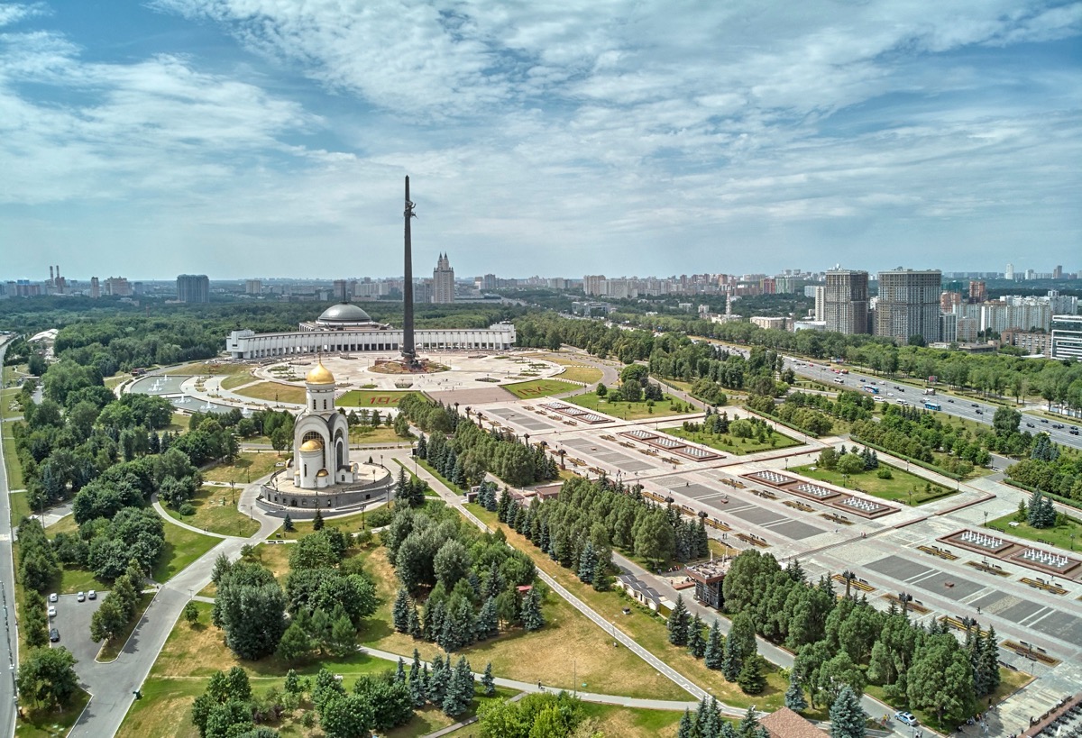 Парк Победы Поклонная гора Москва